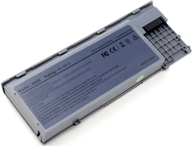 GD787 Dell 4-Cell 35WHr Lithium-ion Battery for Latitude D620, D630 (Refurbished)