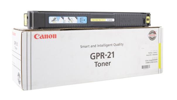 GPR21Y Canon Yellow Toner Cartridge for imageRUNNER C4580i