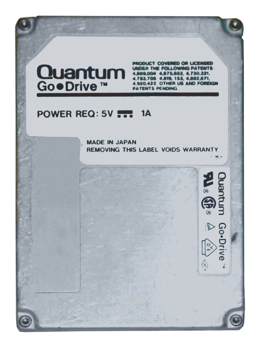 GRS160AT Quantum Go-Drive GRS 160MB 3600RPM ATA/IDE 32KB Cache 2.5-inch Internal Hard Drive