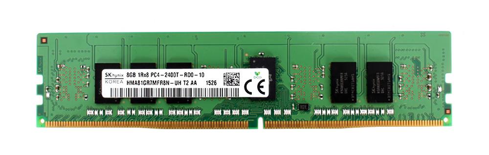 HMA81GR7MFR8N-UH Hynix 8GB PC4-19200 DDR4-2400MHz ECC Registered CL17 288-Pin DIMM 1.2V Single Rank Memory Module