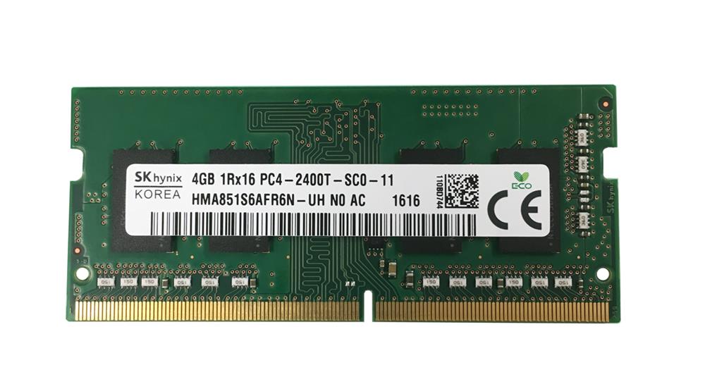 M4L-PC42400ND4S1617S-4G M4L Certified 4GB 2400MHz DDR4 PC4-19200 Non-ECC CL17 260-Pin Single Rank x16 SoDimm (P/N)