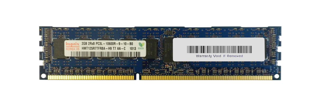 HMT125R7TFR8A-H9T7-AA-C Hynix 2GB PC3-10600 DDR3-1333MHz ECC Registered CL9 240-Pin DIMM 1.35V Low Voltage Dual Rank Memory Module