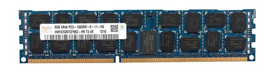 HMT31GR7CFR8C-H9T3-AE Hynix 8GB PC3-10600 DDR3-1333MHz ECC Registered CL9 240-Pin DIMM Quad Rank Memory Module