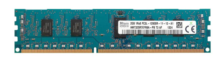 HMT325R7EFR8A-PBT3 Hynix 2GB PC3-12800 DDR3-1600MHz ECC Registered CL11 240-Pin DIMM 1.35V Low Voltage Single Rank Memory Module