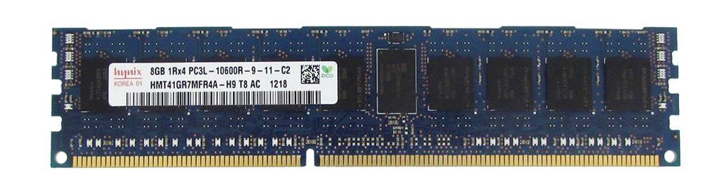 HMT41GR7MFR4A-H9T8 Hynix 8GB PC3-10600 DDR3-1333MHz ECC Registered CL9 240-Pin DIMM 1.35V Low Voltage Single Rank Memory Module