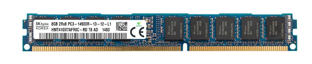HMT41GV7AFR8C-RD Hynix 8GB PC3-14900 DDR3-1866MHz ECC Registered CL13 240-Pin DIMM Very Low Profile (VLP) Dual Rank Memory Module