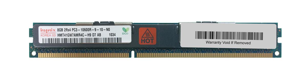 HMT41GW7AMR4C-H9 Hynix 8GB PC3-10600 DDR3-1333MHz ECC Registered CL9 240-Pin DIMM Very Low Profile (VLP) Dual Rank Memory Module