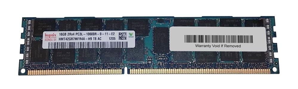 HMT42GR7MFR4A-H9T8-AC Hynix 16GB PC3-10600 DDR3-1333MHz ECC Registered CL9 240-Pin DIMM 1.35V Low Voltage Dual Rank Memory Module