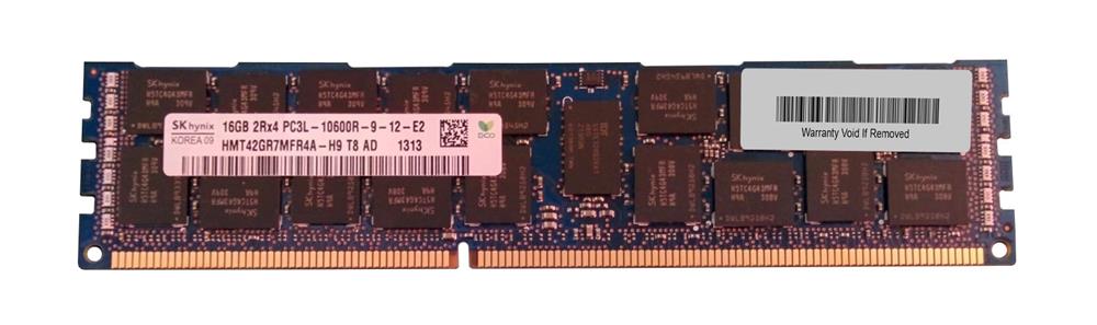 HMT42GR7MFR4A-H9T8-AD Hynix 16GB PC3-10600 DDR3-1333MHz ECC Registered CL9 240-Pin DIMM 1.35V Low Voltage Dual Rank Memory Module