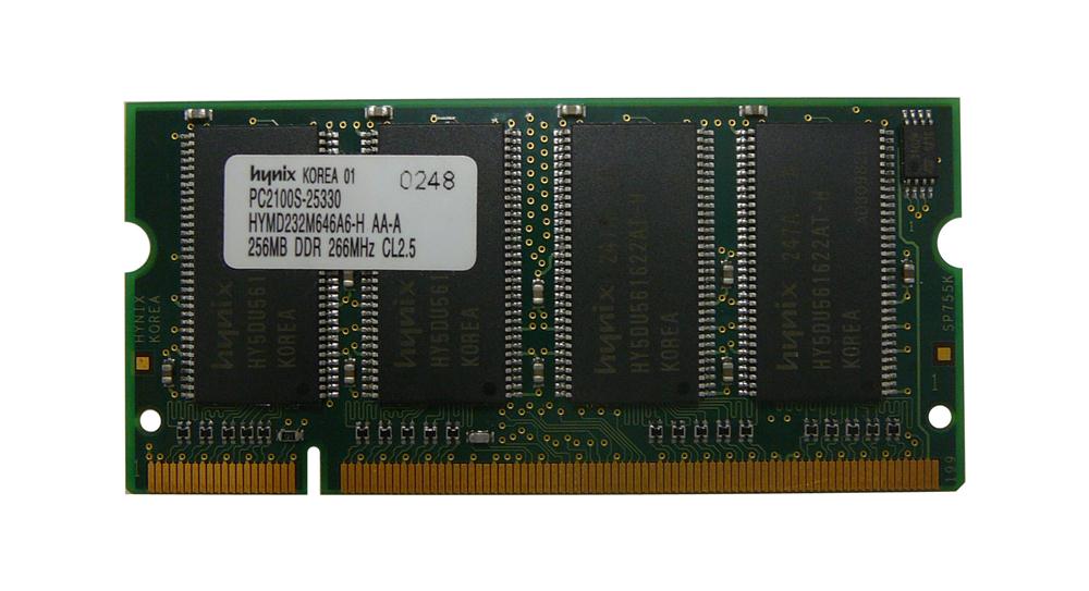 M4L-PC1266X64SC25-256 M4L Certified 256MB 266MHz DDR PC2100 Non-ECC CL2.5 200-Pin Dual Rank x16 SoDimm