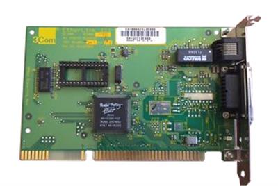 J2406A HP PCBA Ethernet EtherTwist ISA 16-Bit 10Base-T Lan Interface Card