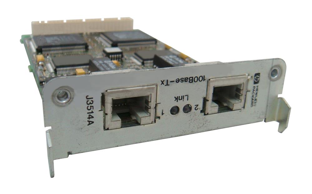 J3514-69201 HP Dual-Ports RJ-45 100Mbps 10Base-TX/100Base-T Fast Ethernet PCI Express Network Adapter