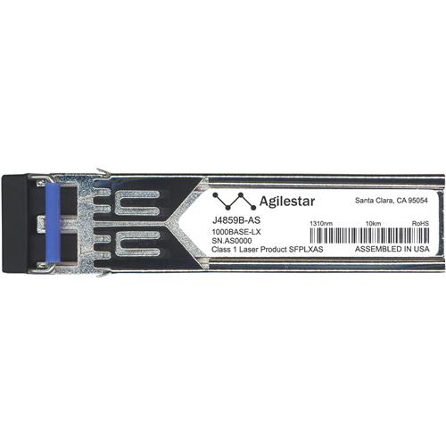 J4859B-AS Agilestar 1Gbps 1000Base-LX Single-mode Fiber 10km 1310nm Duplex LC Connector SFP (mini-GBIC) Transceiver Module for HP Compatible