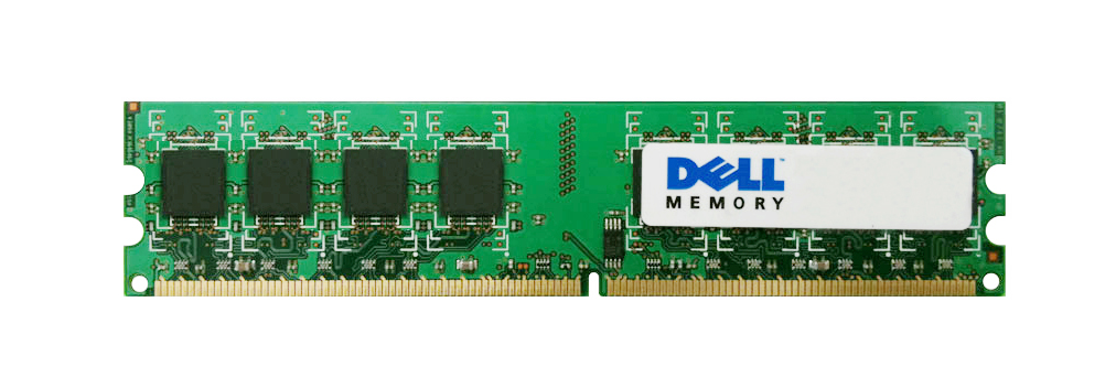 K877J Dell 4GB PC2-6400 DDR2-800MHz non-ECC Unbuffered 240-Pin DIMM Memory Module