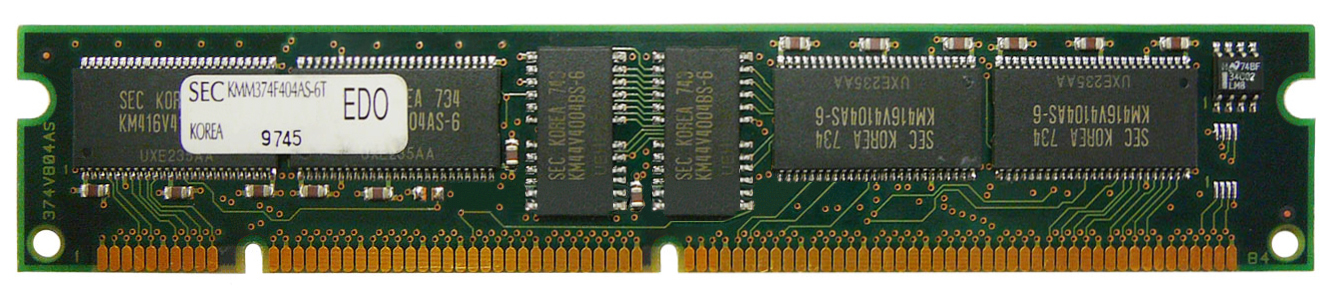 M4L-DM4X72-60EE3B M4L Certified 32MB EDO ECC Buffered 168-Pin DIMM
