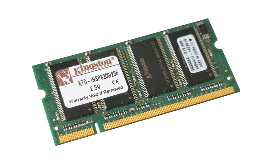KTD-INSP8200/256 Kingston 256MB PC2100 DDR-266MHz non-ECC CL2.5 200-Pin SoDimm Memory Module for Dell 311-1353