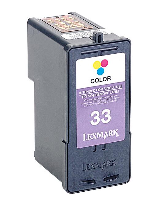 LEX18C0033 Lexmark 33 Color Ink Cartridge