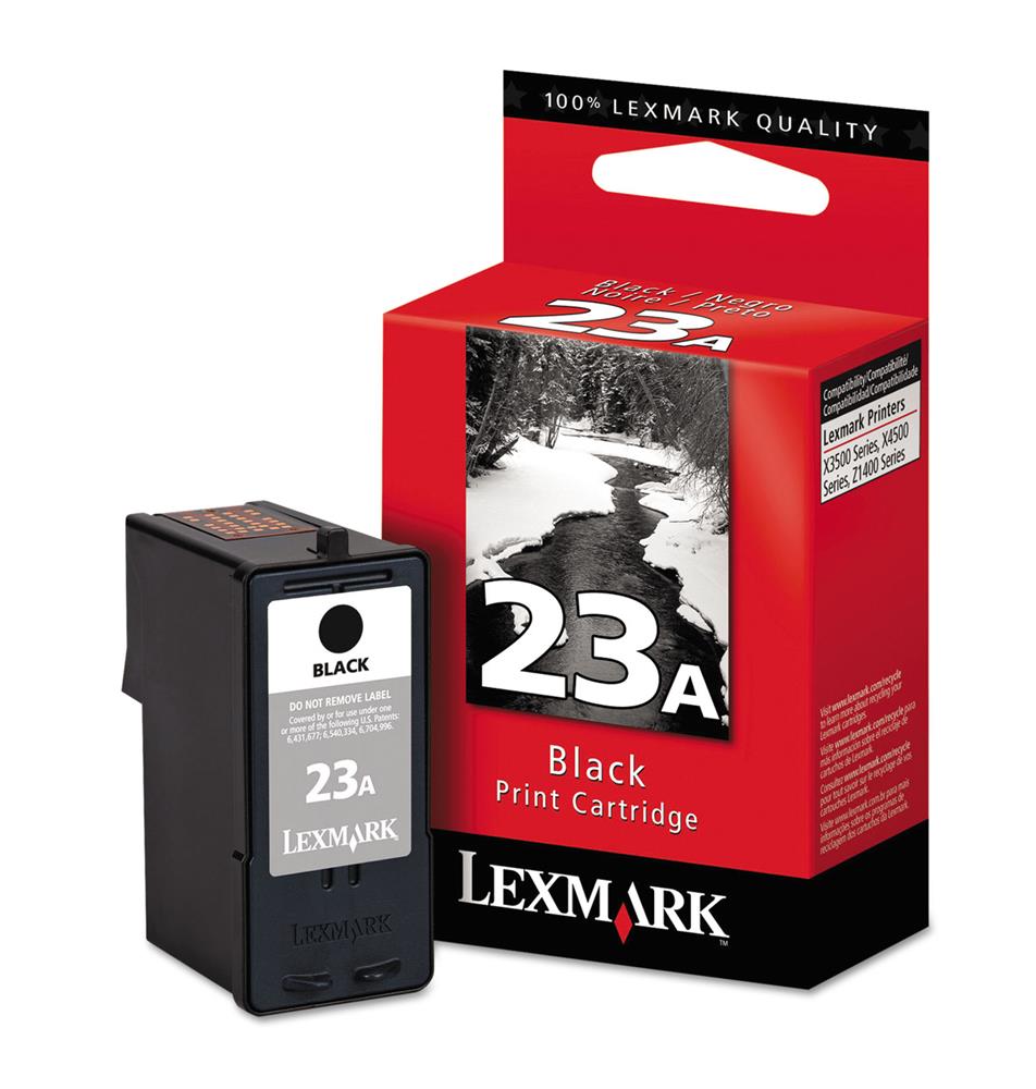 LEX18C1623 Lexmark 23A Black Ink Cartridge