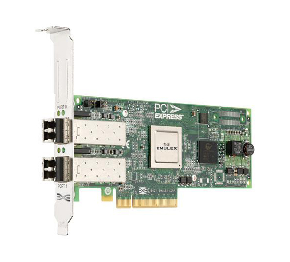 LPE12002-DELL Dell LightPulse 8Gb/s Fibre Channel PCI Express Dual Channel Host Bus Adapter