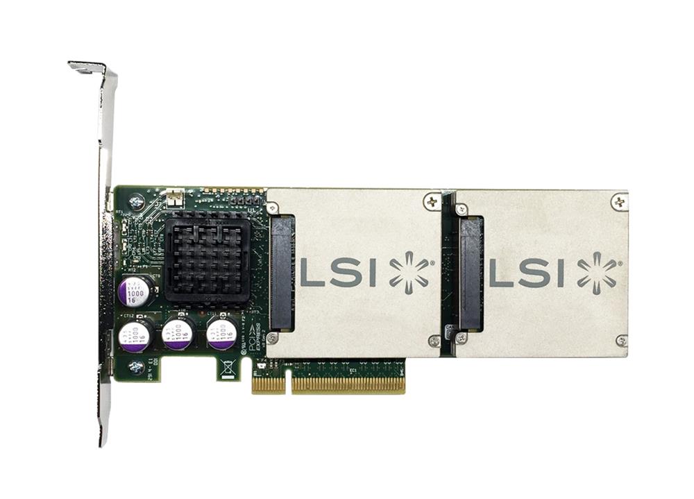LSI00320 LSI Nytro WarpDrive BLP4-1600 1.6TB eMLC PCI Express 2.0 x8 HH-HL Add-in Card Solid State Drive (SSD)