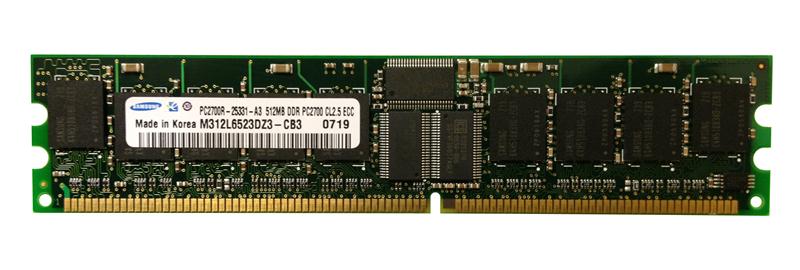M4L-PC1333RD1S825D-512M M4L Certified 512MB 333MHz DDR PC2700 Reg ECC CL2.5 184-Pin Single Rank x8 DIMM