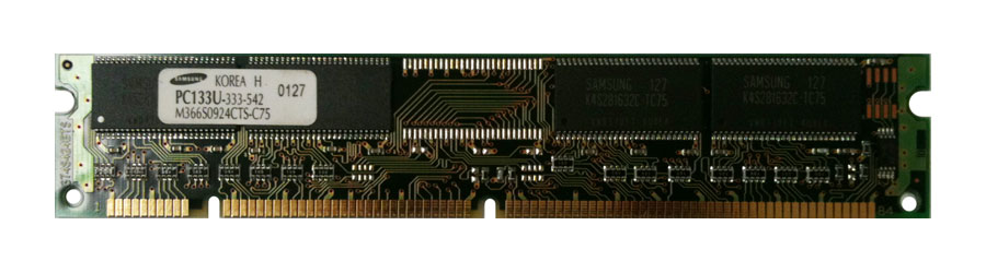 M4L-PC133NSD163D64M M4L Certified 64MB 133MHz PC133 Non-ECC CL3 168-Pin x16 DIMM