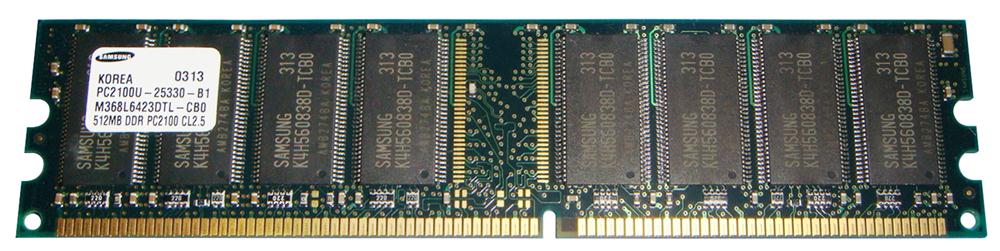 3D-191D277N642-512M 512MB Module DDR PC2100 CL=2.5 non-ECC DDR266 2.5V 64Meg x 64 For Dell Dimension 4500S 1.8G P4 311-1325; 311-1714; 311-1848