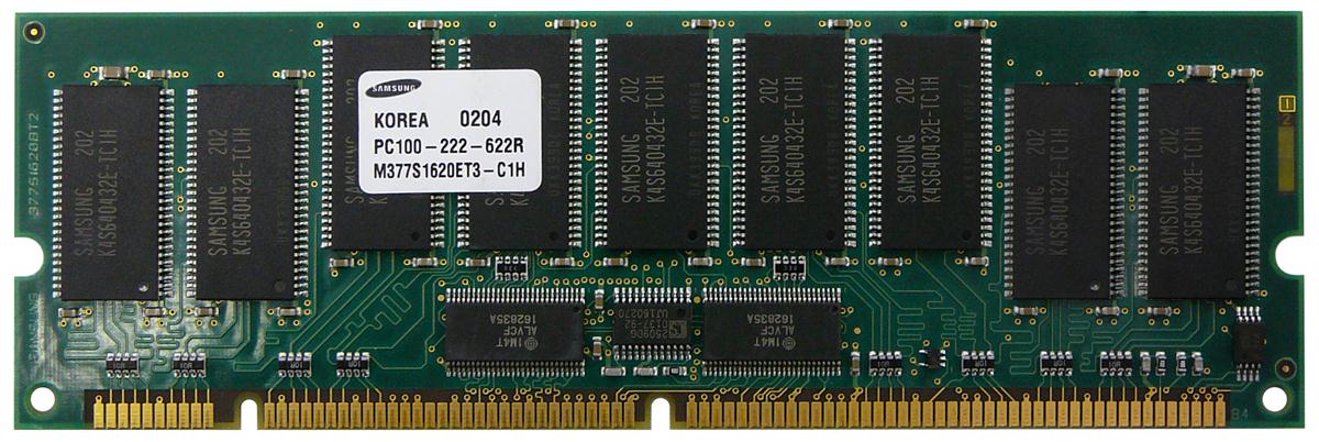 M4L-PC100RSD42D-128M M4L Certified 128MB 100MHz PC100 Reg ECC CL2 168-Pin x4 DIMM