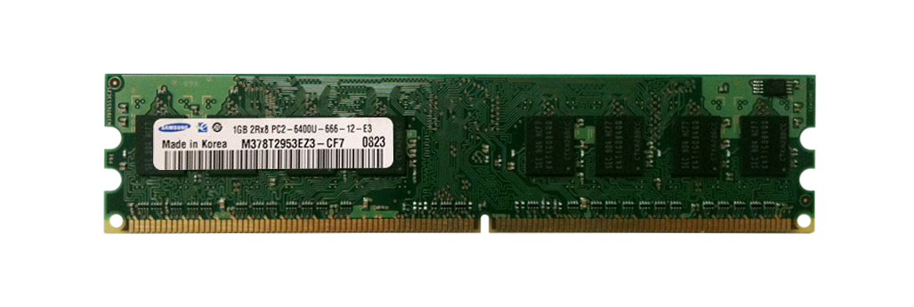 3D-13D245N647441-1G 1GB Module DDR2 PC2-6400 CL=6 non-ECC Unbuffered DDR2-800 1.8V 128Meg x 64 for Acer Veriton 6700GX Series n/a