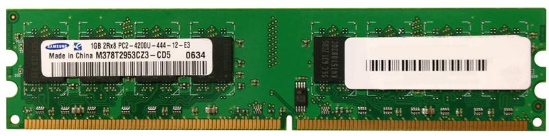 3D-13D243N649202-2G 2GB Kit (2 x 1GB) DDR2 PC2-4200 CL=4 non-ECC Unbuffered DDR2-533 1.8V 128Meg x 64 for Biostar G41 DVI Motherboard n/a