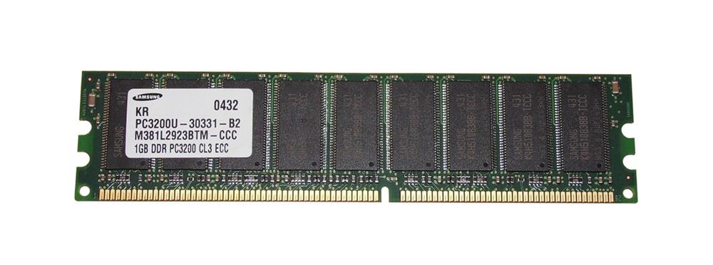 M4L-PC1400X72C3A-1G M4L Certified 1GB 400MHz DDR PC3200 ECC CL3 184-Pin Dual Rank x8 DIMM