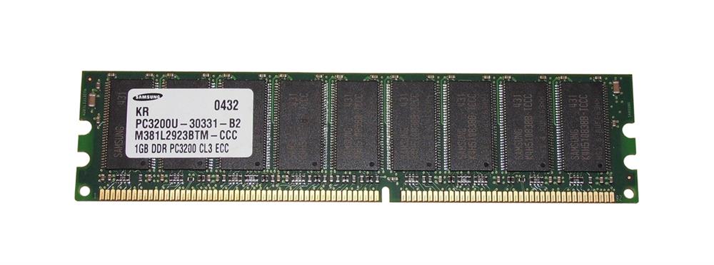 3D-11D134N7299-1G 1GB Module DDR PC3200 CL=3 ECC DDR400 2.6V 128Meg x 72 for Dell PowerEdge 400SC A0742819; 310-8806; SNPG2671C/1G