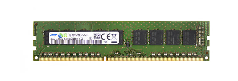 M391B1G73BH0-YK0 Samsung 8GB PC3-12800 DDR3-1600MHz ECC Unbuffered CL11 240-Pin DIMM 1.35V Low Voltage Dual Rank Memory Module