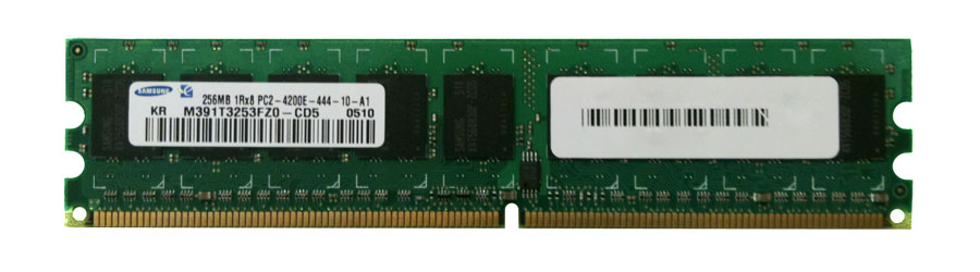 M4L-PC2533D2E4-256 M4L Certified 256MB 533MHz DDR2 PC2-4200 ECC CL4 240-Pin Single Rank x8 DIMM