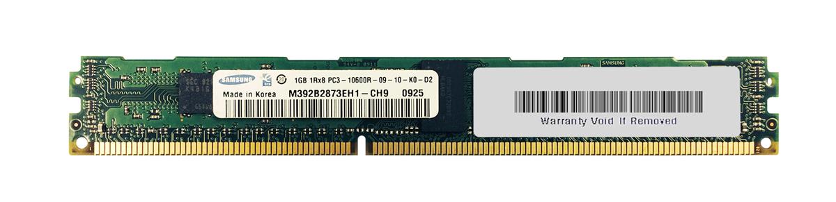 M392B2873EH1-CH9 Samsung 1GB PC3-10600 DDR3-1333MHz ECC Registered CL9 240-Pin DIMM Very Low Profile (VLP) Single Rank Memory Module