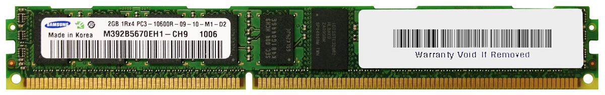 3D-PC31333RD3S49DV-2G 2GB 1333MHz DDR3 PC3-10600 Reg ECC CL9 240-Pin Single Rank x4 VLP DIMM (P/N)