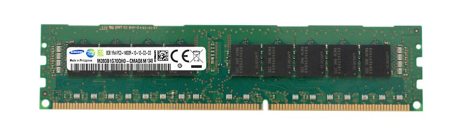 M393B1G70QH0-CMAQ8M Samsung 8GB PC3-14900 DDR3-1866MHz ECC Registered CL13 240-Pin DIMM Single Rank Memory Module