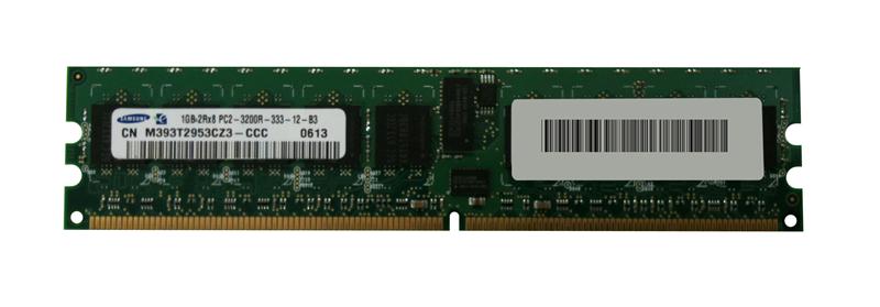 3D-58D281R24-1G 1GB Module DDR2 PC3200 CL=3 Registered ECC DDR400 Dual Rank 2.6V 128Meg x 72 for SuperMicro SuperServer 6024H-82 (SYS-6024H-82) n/a
