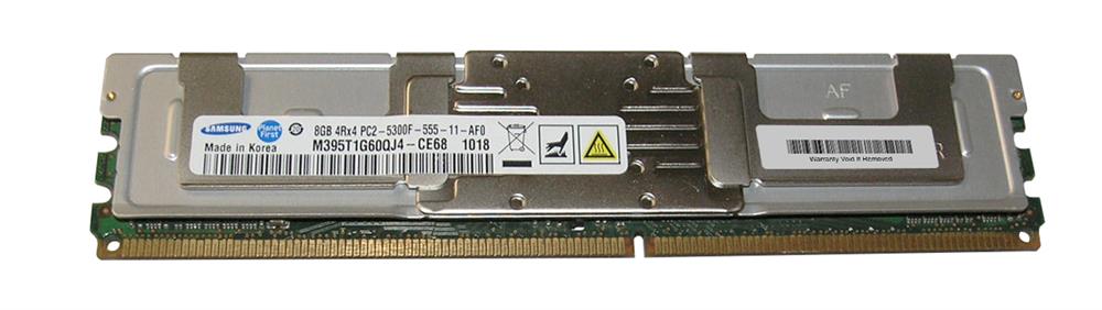 M395T1G60QJ4-CE68 Samsung 8GB PC2-5300 DDR2-667MHz ECC Fully Buffered CL5 240-Pin DIMM Quad Rank Memory Module