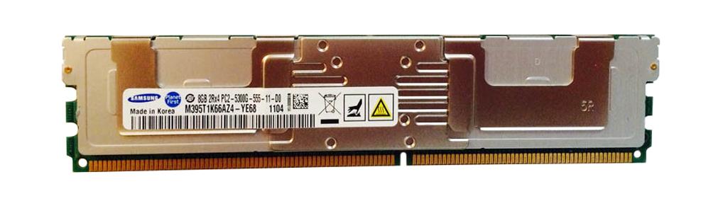 M395T1K66AZ4-YE68 Samsung 8GB PC2-5300 DDR2-667MHz ECC Fully Buffered CL5 240-Pin DIMM 1.55v Low Voltage Dual Rank Memory Module