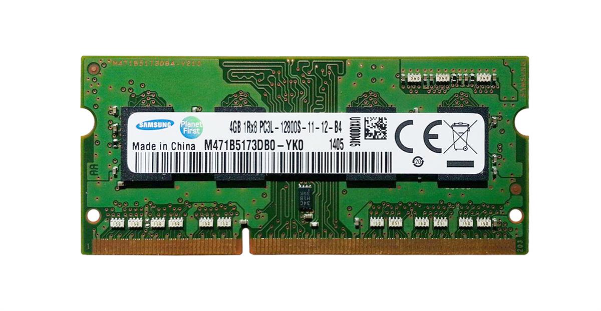 M4L-PC31600ND3S811SL-4G M4L Certified 4GB 1600MHz DDR3 PC3-12800 Non-ECC CL11 204-Pin Single Rank x8 1.35V Low Voltage SoDimm
