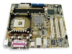 MB4HPASUP4GVLA ASUS Socket 478 Intel 845GV Chipset micro-ATX Server Motherboard (Refurbished)