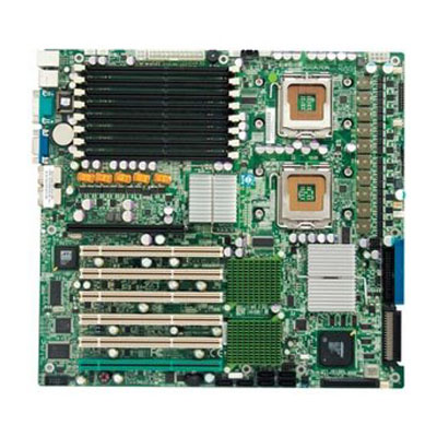 MBD-X7DB8-X-B SuperMicro X7DB8-X Dual Socket LGA 771 Intel 5000P Chipset Quad & Dual 64-Bit Intel Xeon Processors Support DDR2 8x DIMM 6x SATA 3.0Gb/s Extended-ATX Server Motherboard (Refurbished)