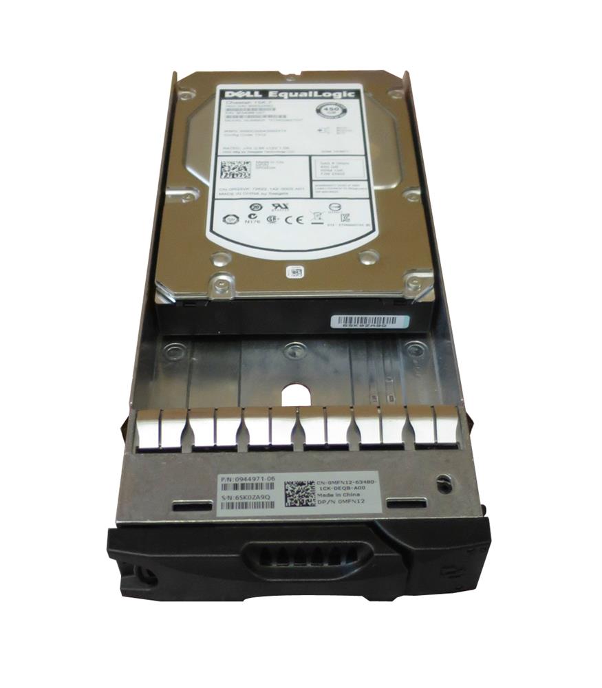 MFN12 Dell EqualLogic 450GB 15000RPM SAS 6Gbps 16MB Cache 3.5-inch Internal Hard Drive