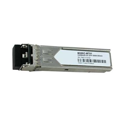 MGBIC-MT01 Agilestar 1.25Gbps 1000Base-SX Multi-mode Fiber 550m 850nm MTRJ Connector SFP Transceiver Module (Refurbished)
