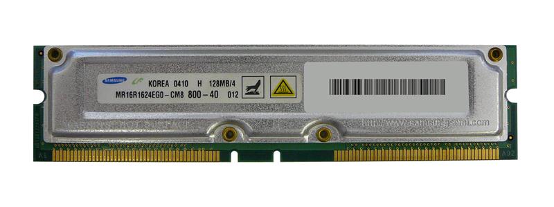 88.76733 128MB RDRAM PC800 non-ECC 40ns 800MHz 184-Pin 2.5v 64Meg x 16 for Dell Dimension XPS B (600R) 311-1522