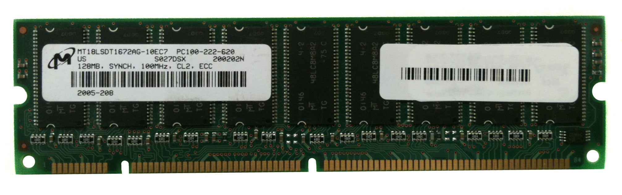10.45166 128MB ECC PC100 Module For Dell PowerEdge 1300 450/500 (PIII)
