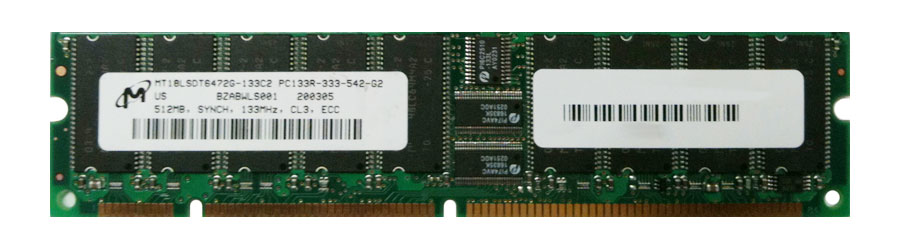 10.88754 1GB Reg ECC PC133 Kit For Dell PowerEdge 1500SC 1.13G 311-1835