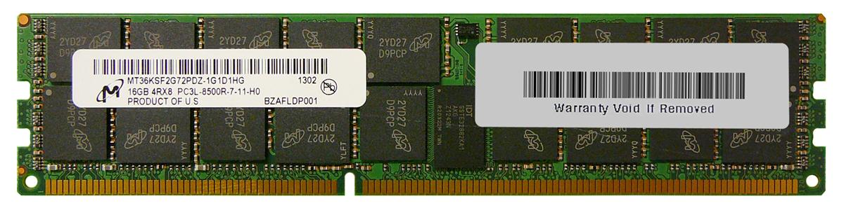 M4L-PC31066RD3Q87DL-16G M4L Certified 16GB 1066MHz DDR3 PC3-8500 Reg ECC CL7 240-Pin Quad Rank x8 1.35V Low Voltage DIMM