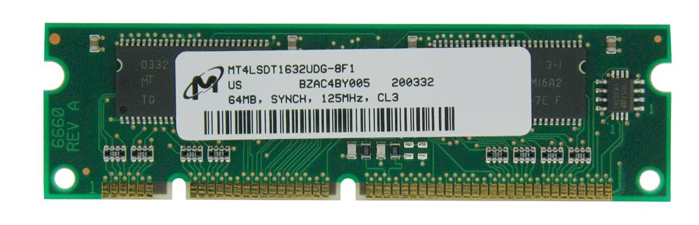 M4L-PC125NSD162PS-64M M4L Certified 64MB 125MHz PC125 Non-ECC CL2 100-Pin x16 SoDimm